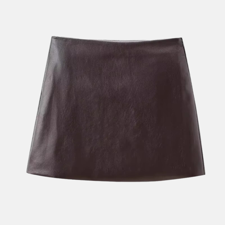 Urban Faux Leather Mini Skirt
