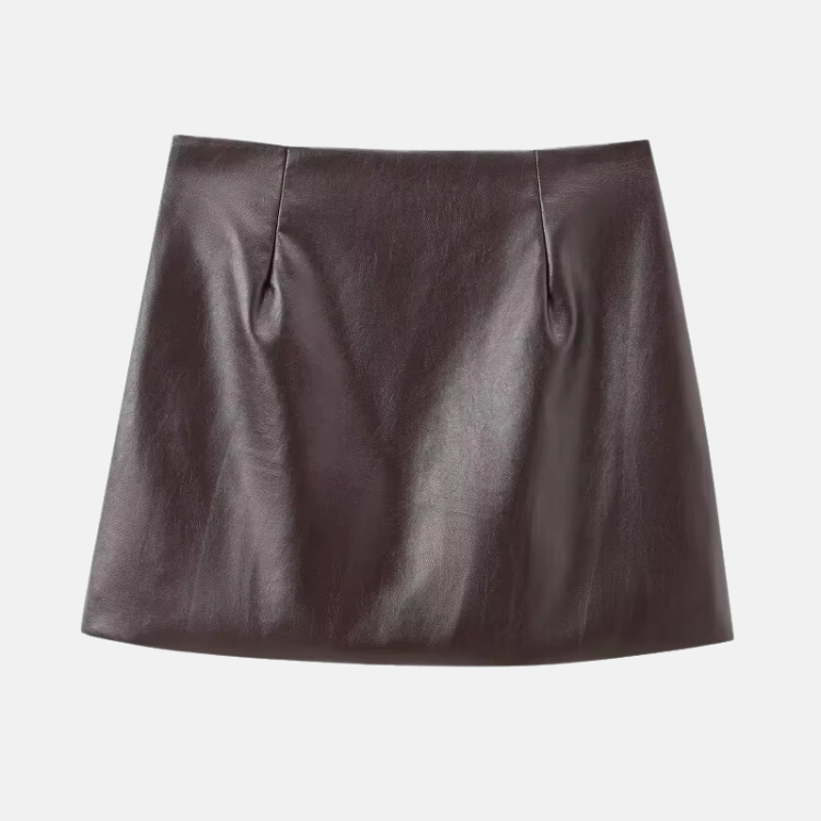 Urban Faux Leather Mini Skirt