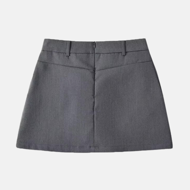 Classic Tailored Mini Skirt