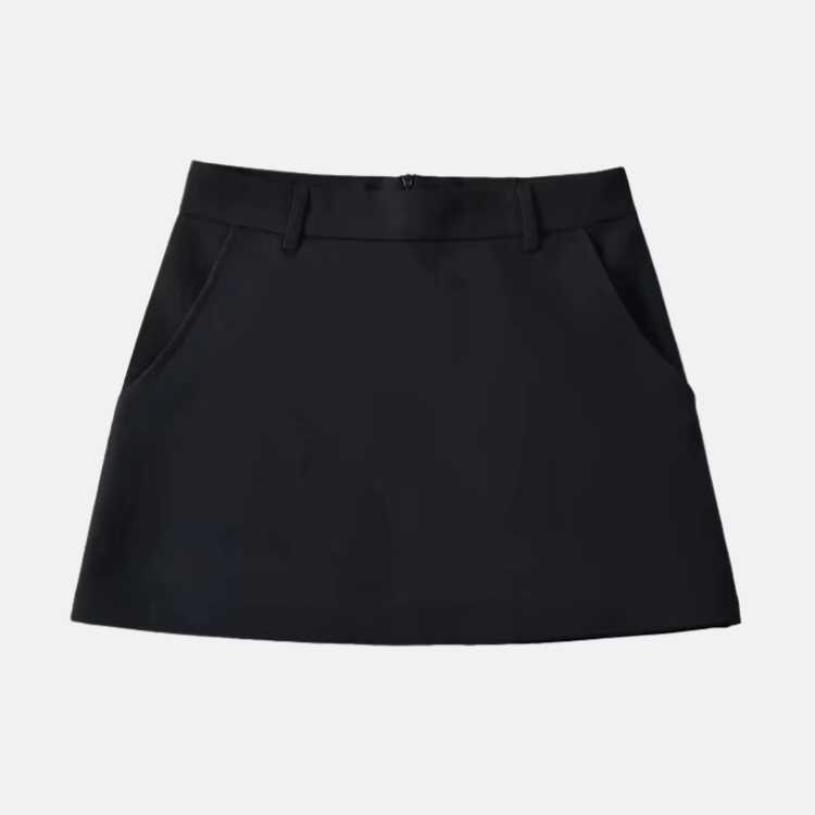 Classic Tailored Mini Skirt