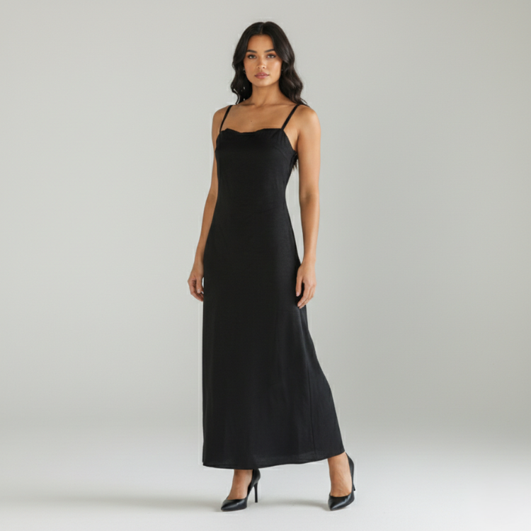 Maya Elegant Midi Dress