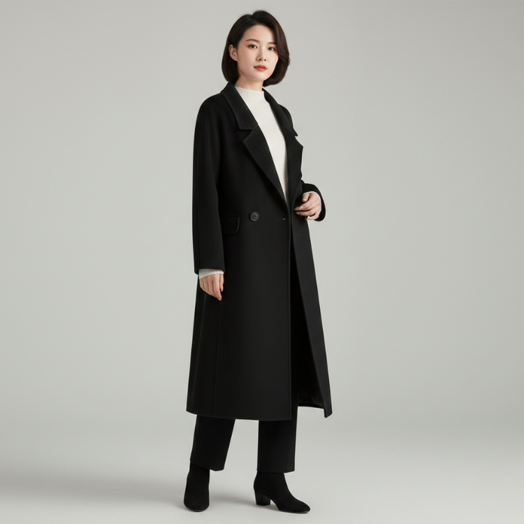 Dakota Boiled Wool Coat