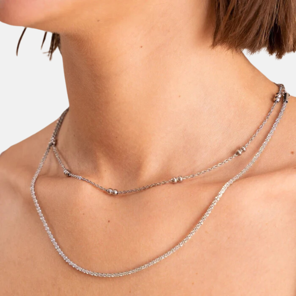 Deli Necklace - Silver