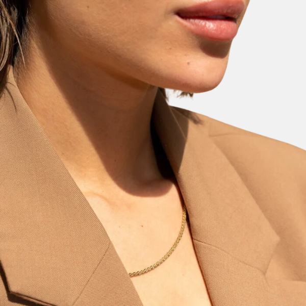Golden Sunset Necklace - Gold Plated