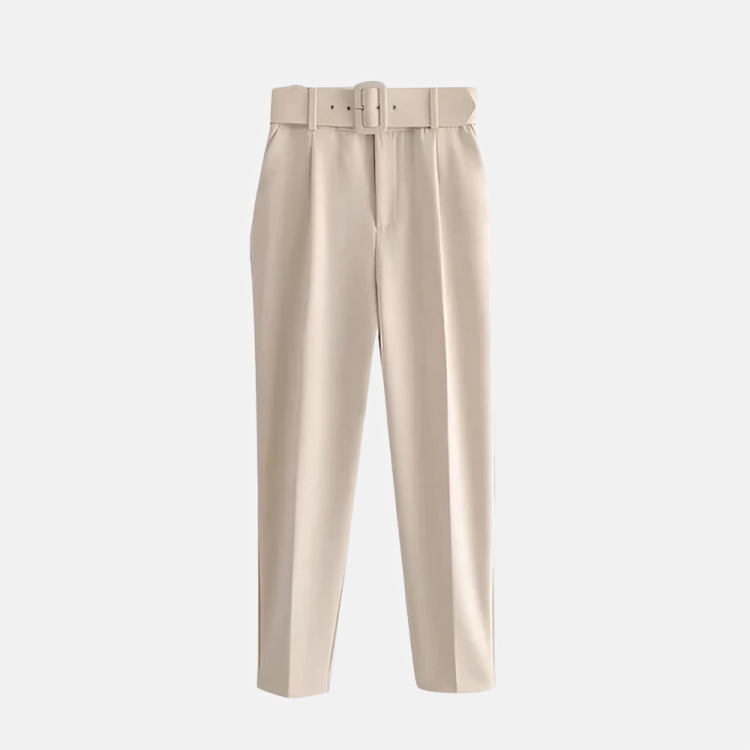 Tailored Carrot Trousers - Modern