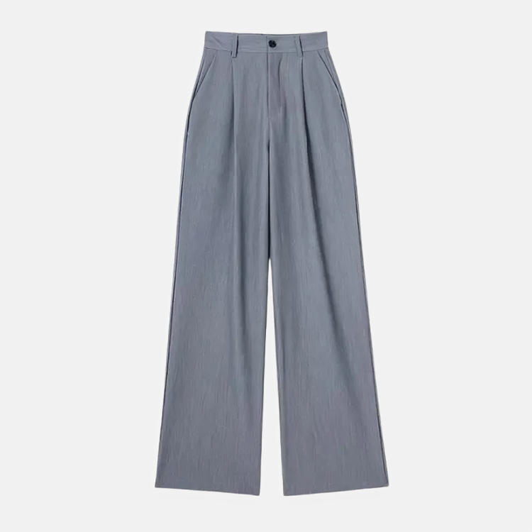 Tailored Carrot Trousers - Elegance