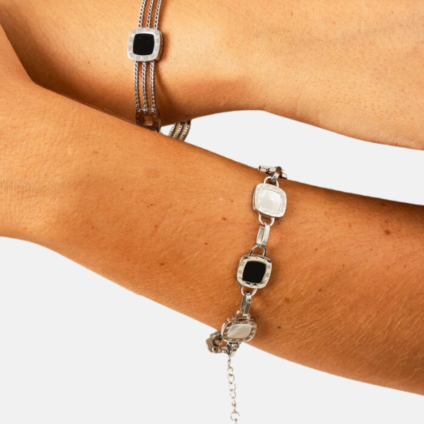 Night Charm Bracelet – Silver