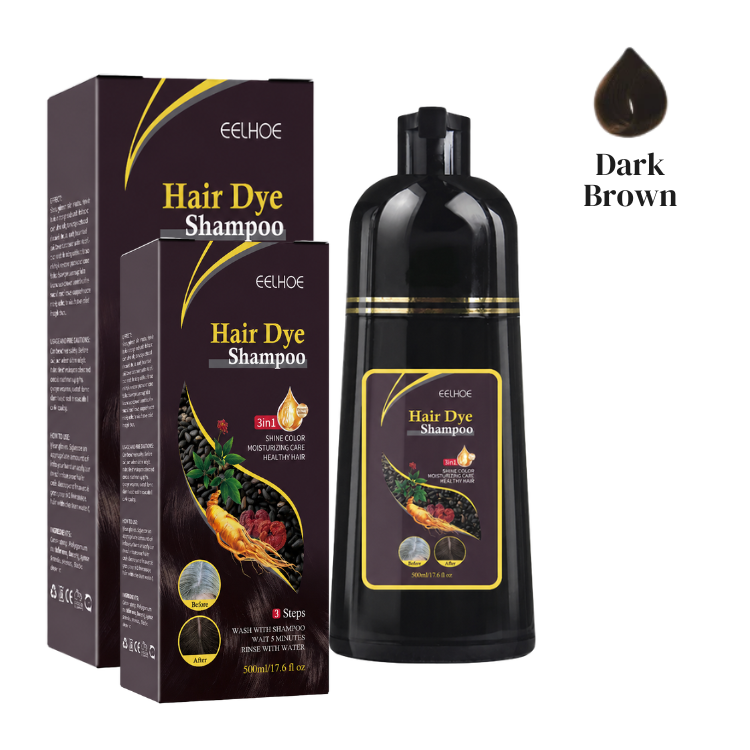 [Exclusive] Natural Botanical Hair Dye Shampoo 3 in 1 (Lasts Up to 6 Months of Use!)