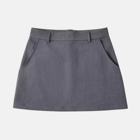Classic Tailored Mini Skirt