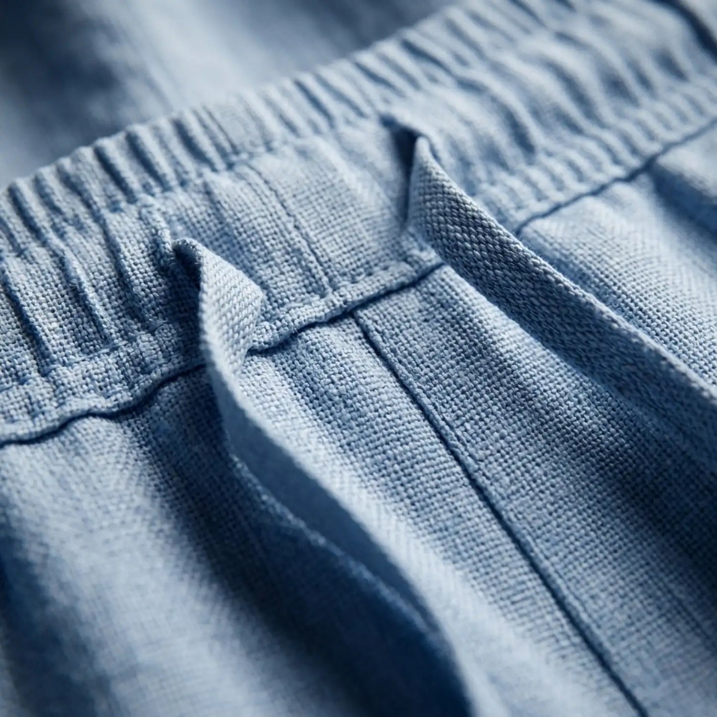 Briale Casual Linen Trousers With a High Waist and Breathability