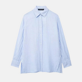 Classic Light Blue Blouse