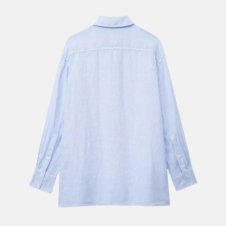 Classic Light Blue Blouse