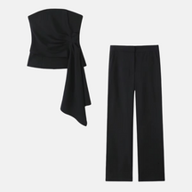 Casual Asymmetric Top Co-ord