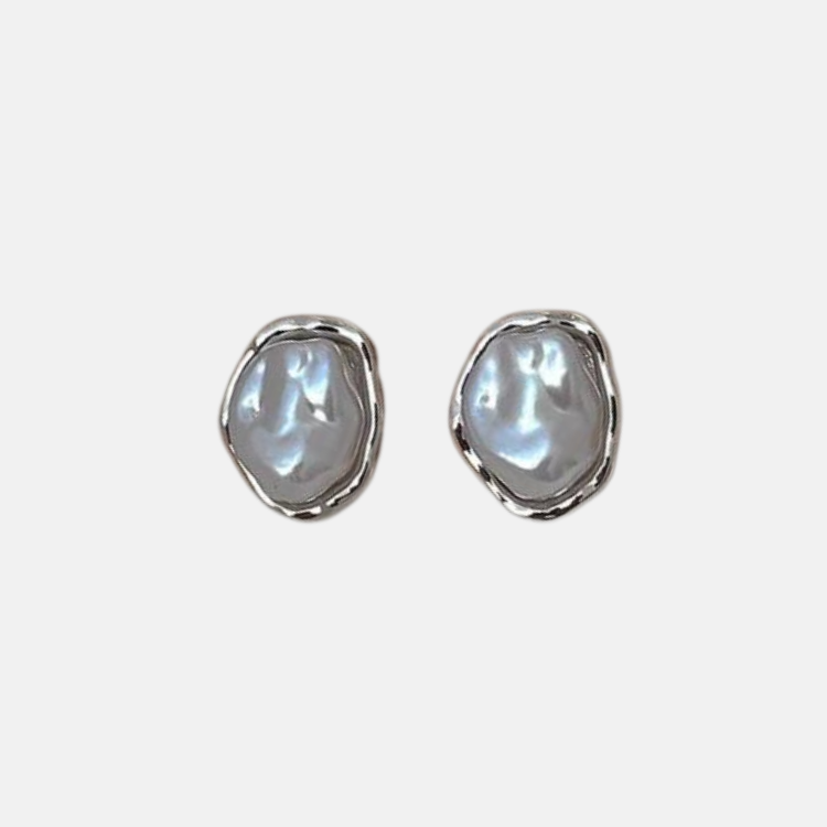 Pearl Earrings - 18ct Gold Plated