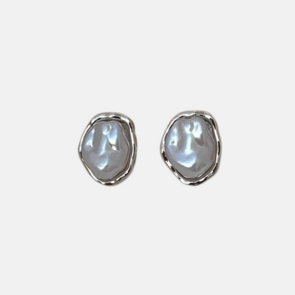 Pearl Earrings - 18ct Gold Plated