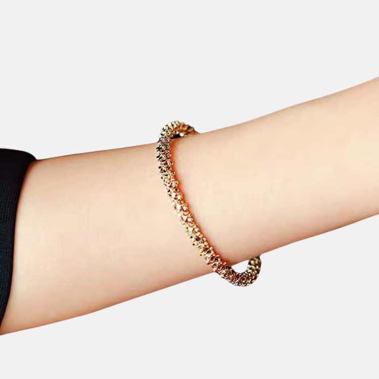 Ornamental Bracelet - 18ct Gold Plated