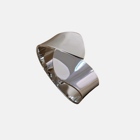 Contemporary Gold Bangle - 18ct Gold Plated