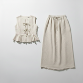 Classic Tie-Detail Co-ord