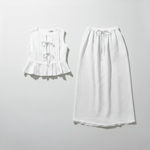 Classic Tie-Detail Co-ord