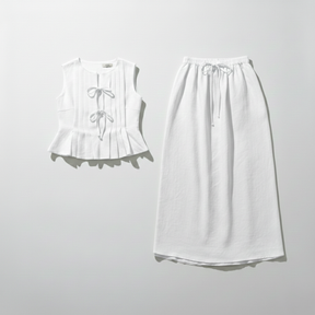 Classic Tie-Detail Co-ord