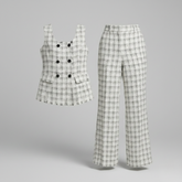 Classic Beige Tweed Co-ord