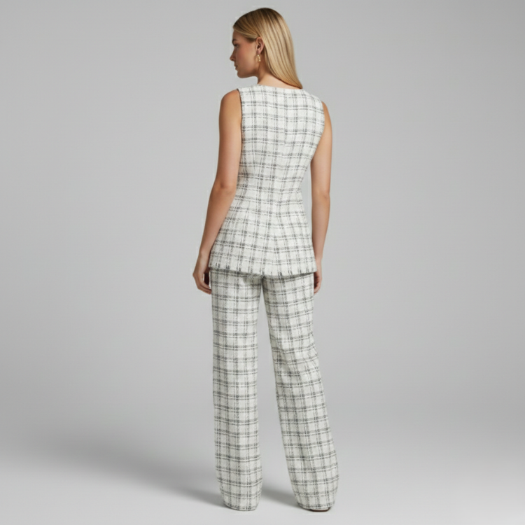 Classic Beige Tweed Co-ord