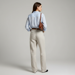 Classic Light Blue Blouse