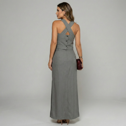 Urban Grey Midi Co-ord