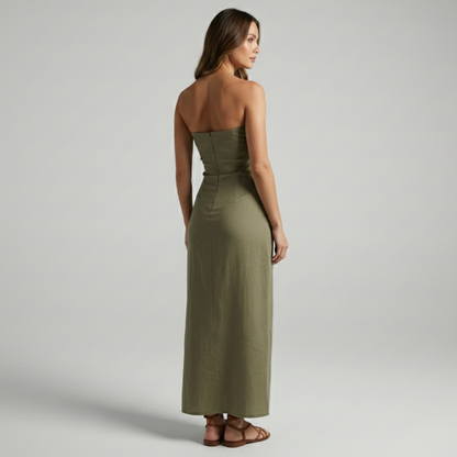 Olive Green Bodycon Dress