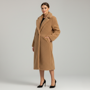 Casual Faux Fur Coat