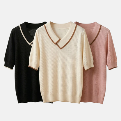 [Buy 2, Get 1 Free] Women's Malu Blouse in Premium Knit