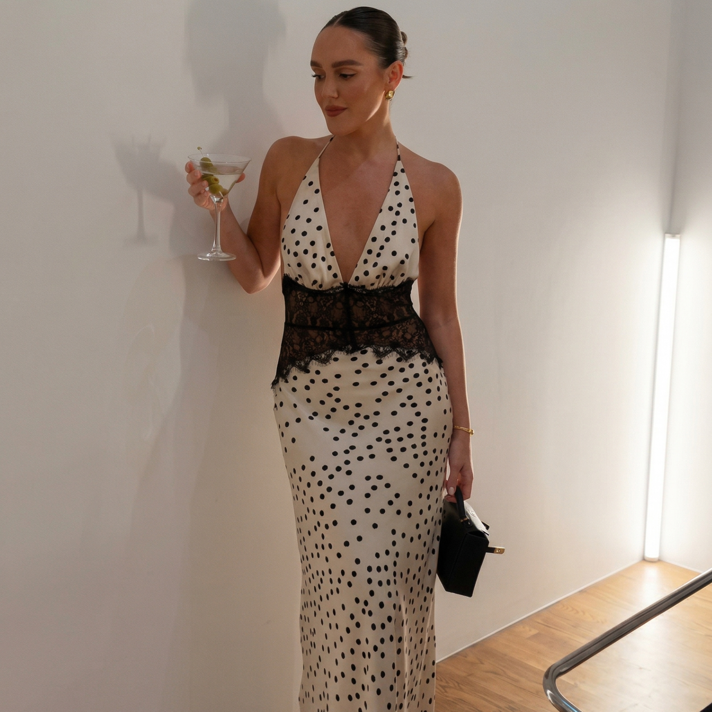 [Buy 1 Get 1 Free] Women's Lunara Silk Satin Dress