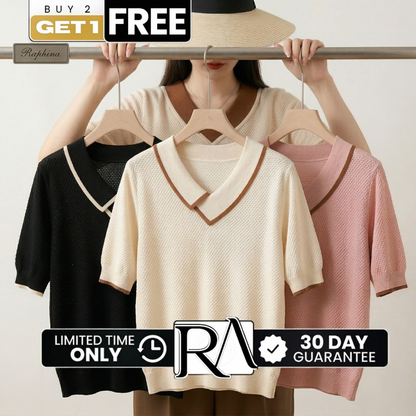 [Buy 2, Get 1 Free] Women's Malu Blouse in Premium Knit