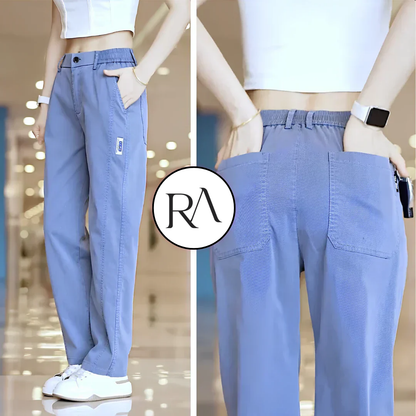 [Buy 2, Get 3] AURORA Women's Trousers in Ice Silk Knit