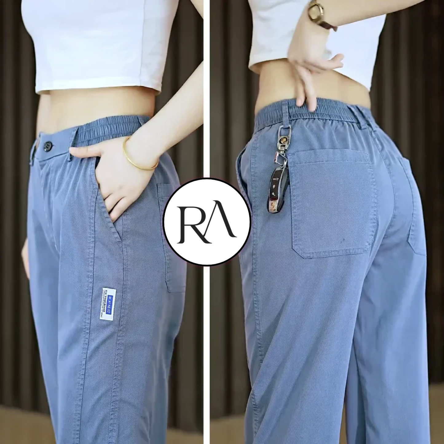 [Buy 2, Get 3] AURORA Women's Trousers in Ice Silk Knit
