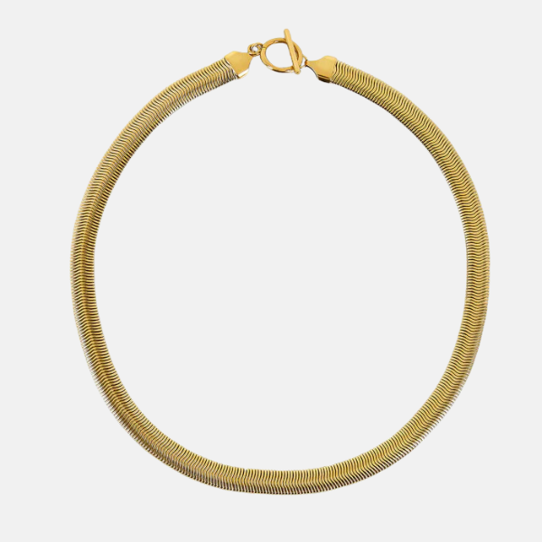Golden Alvor Necklace - Gold Plated