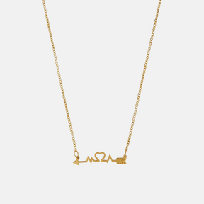 Cupid Pendant Necklace - Gold Plated