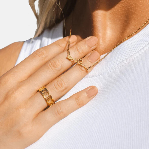 Cupid Pendant Necklace - Gold Plated