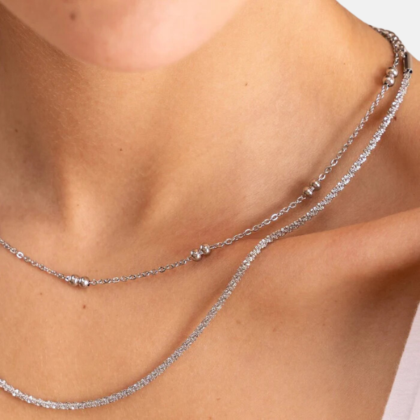 Deli Necklace - Silver
