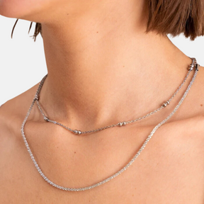 Deli Necklace - Silver