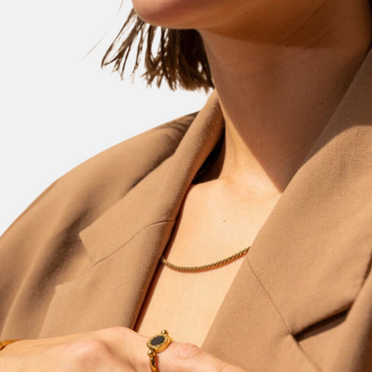Golden Sunset Necklace - Gold Plated