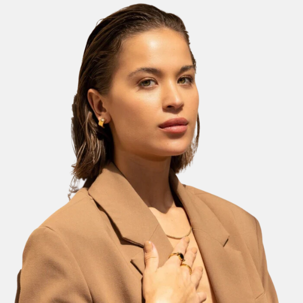 Golden Sunset Necklace - Gold Plated