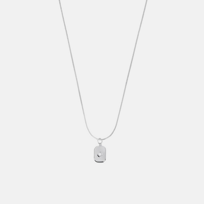 North Pendant Necklace - Silver