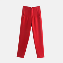 Tailored Carrot Trousers - Comfort