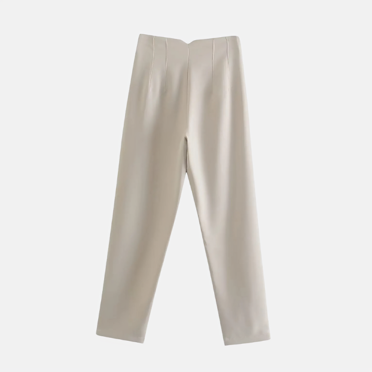 Tailored Carrot Trousers - Comfort