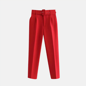 Tailored Carrot Trousers - Modern