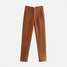 Tailored Carrot Trousers - Comfort