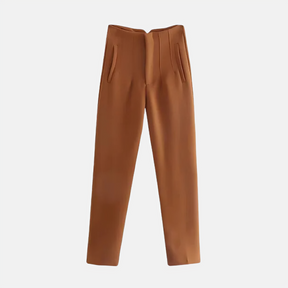 Tailored Carrot Trousers - Comfort