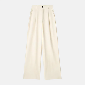 Tailored Carrot Trousers - Elegance