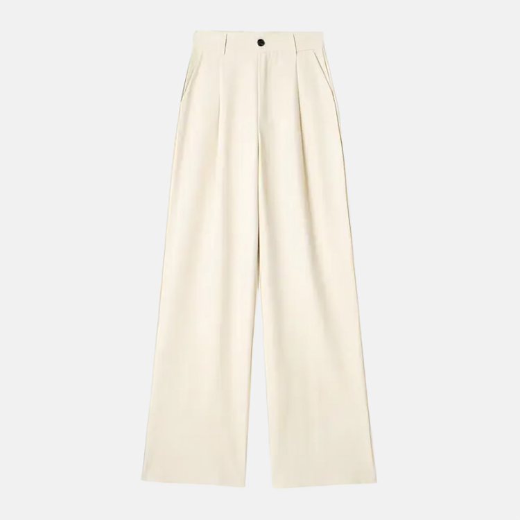 Tailored Carrot Trousers - Elegance